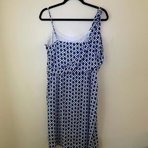 Blue and white with fun detail, lightweight.